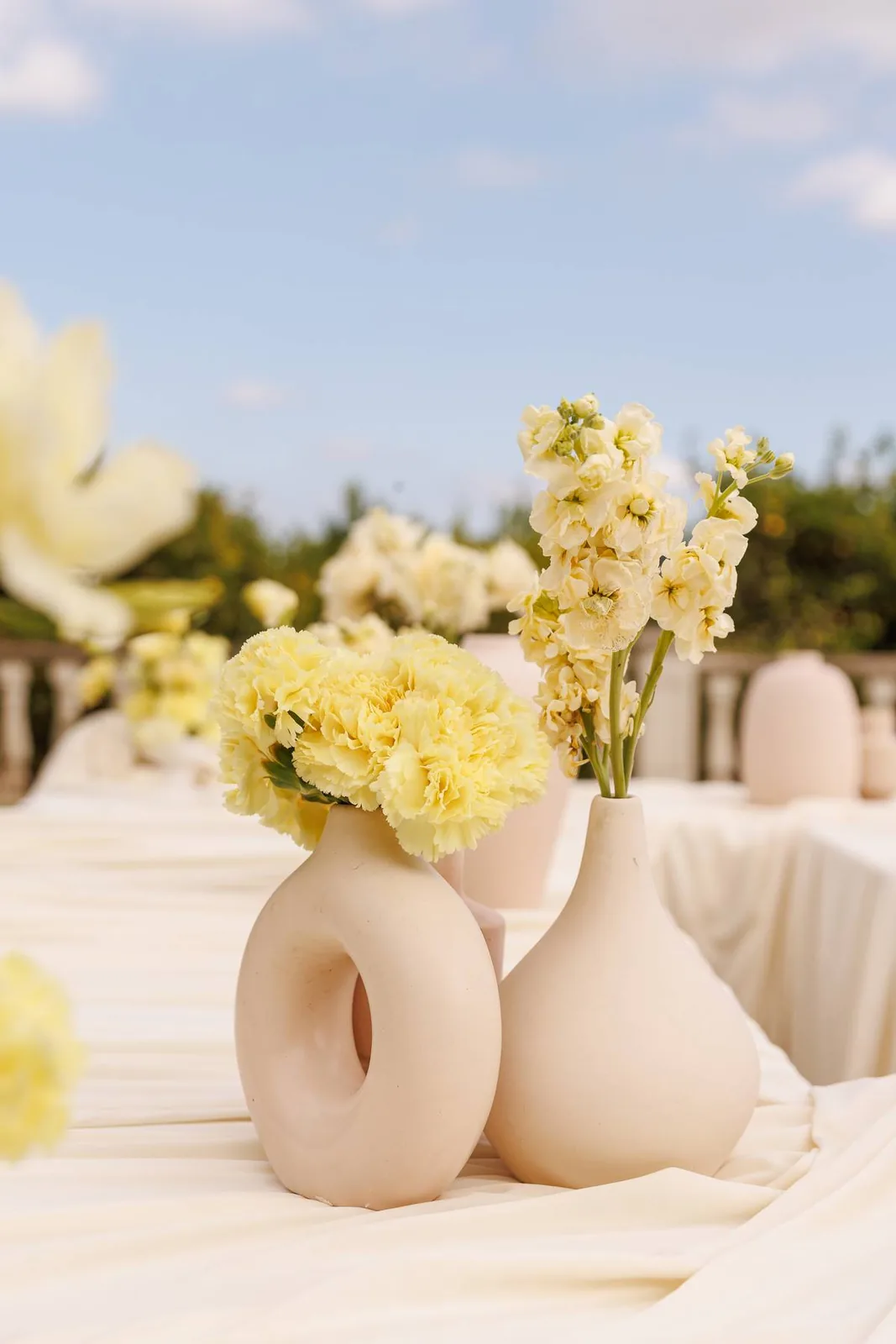 Olivia & David — citrus botanical scenography by Áurea 1618