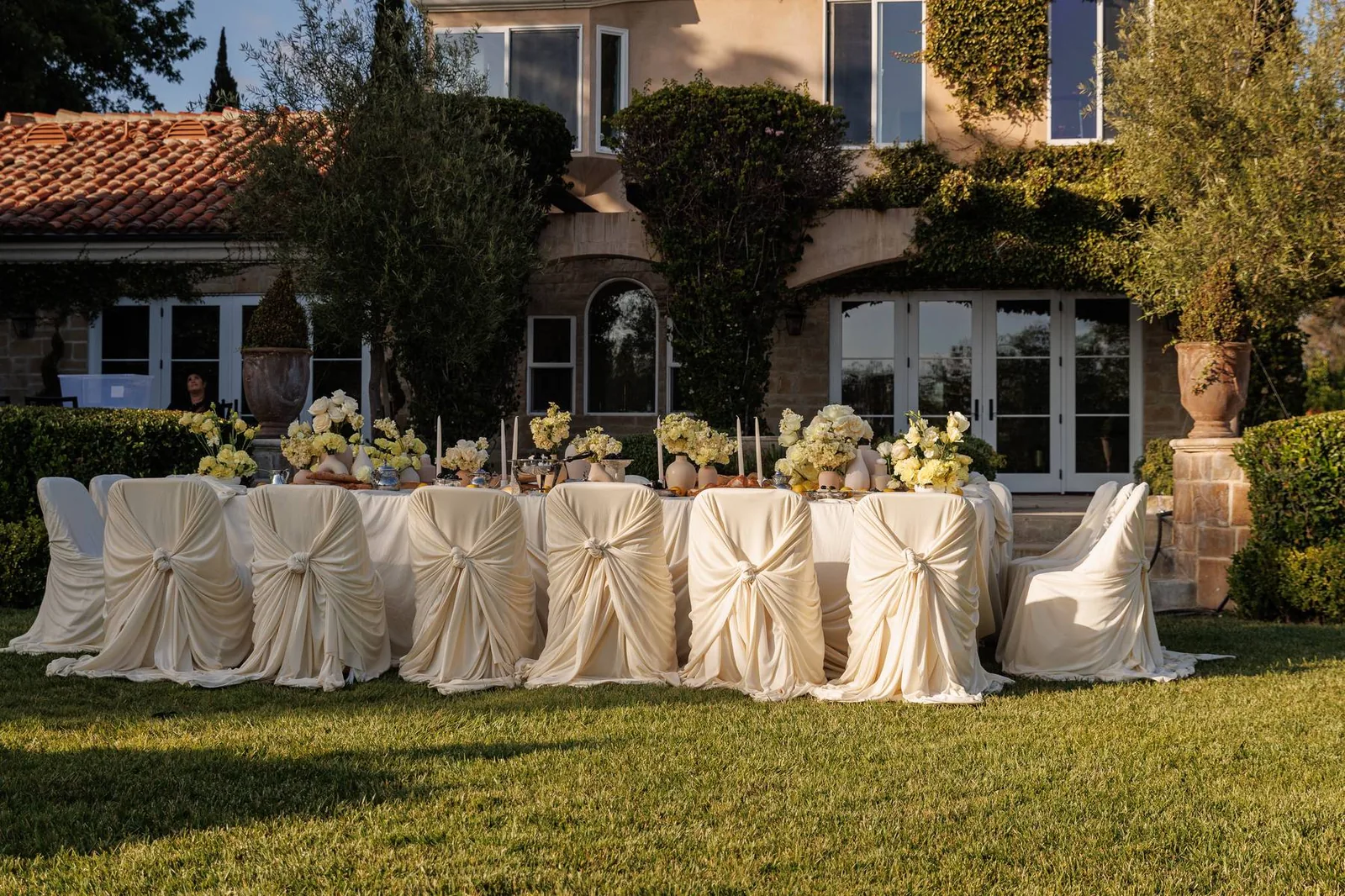 Olivia & David — citrus botanical scenography by Áurea 1618