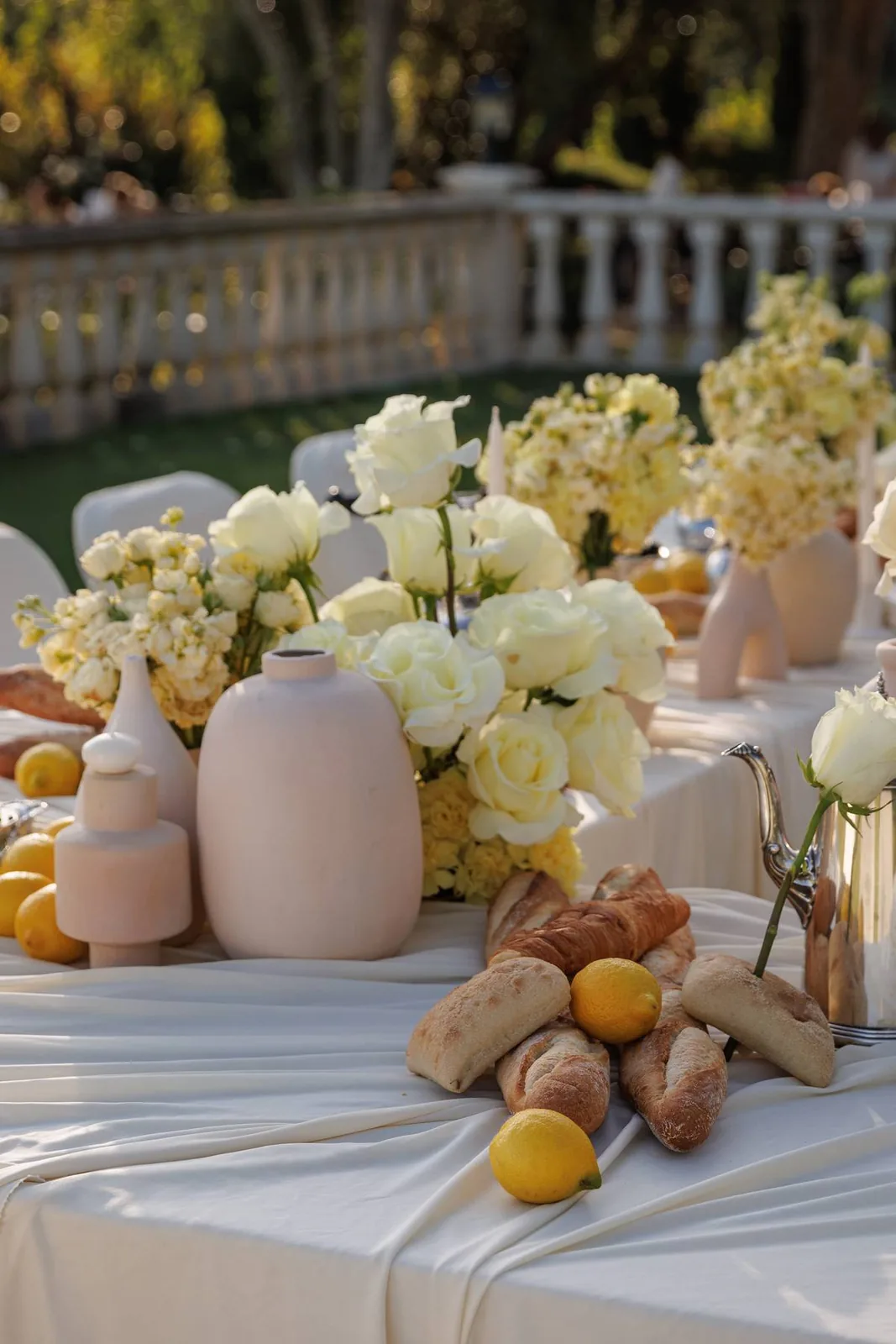 Olivia & David — citrus botanical scenography by Áurea 1618