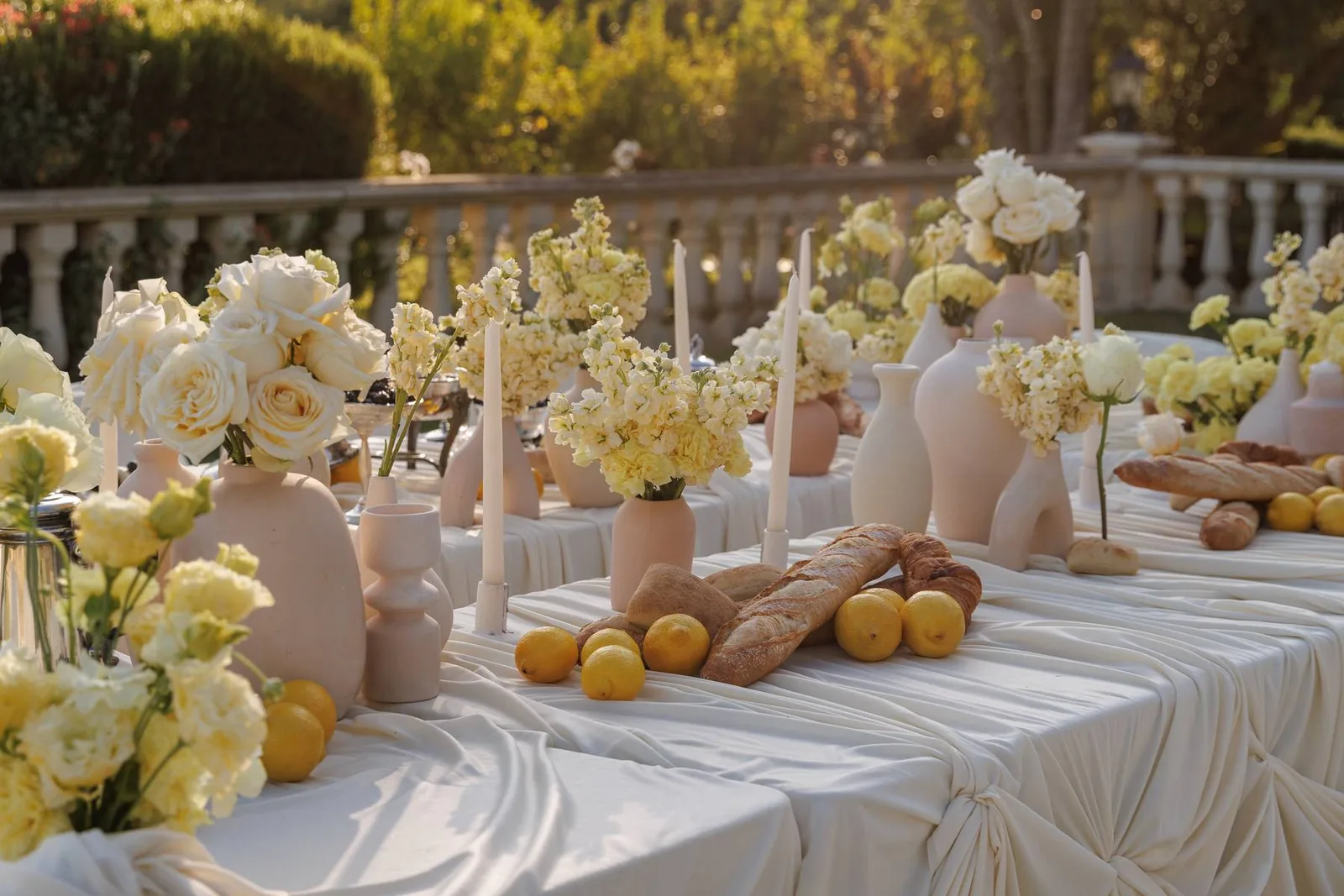 Olivia & David — citrus botanical scenography by Áurea 1618
