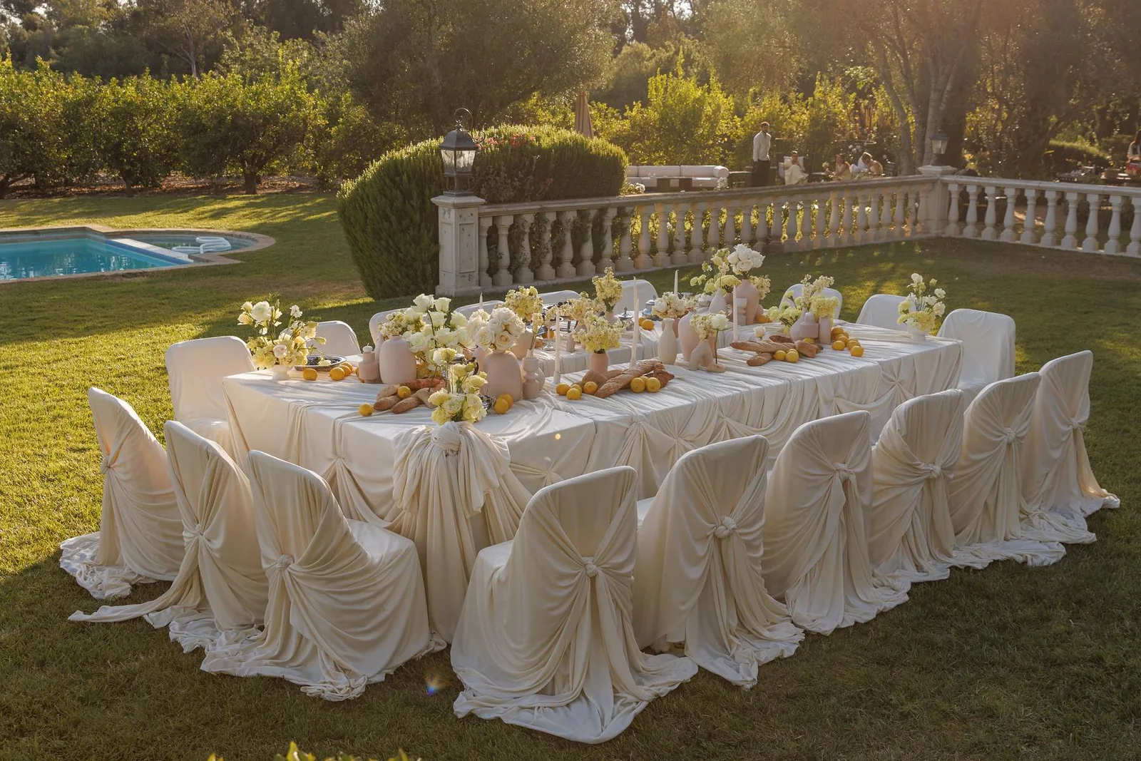 Olivia & David — citrus botanical scenography by Áurea 1618