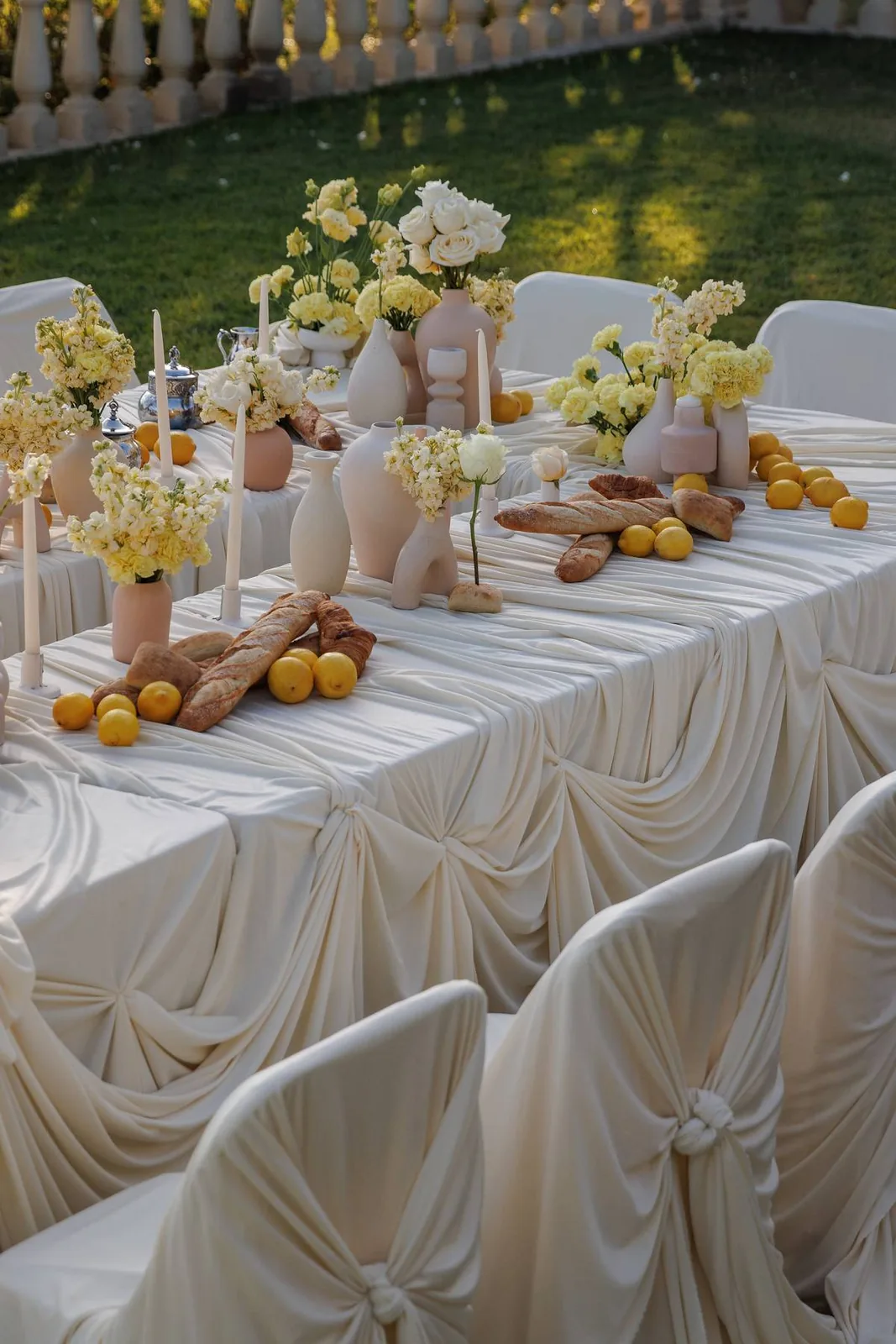 Olivia & David — citrus botanical scenography by Áurea 1618