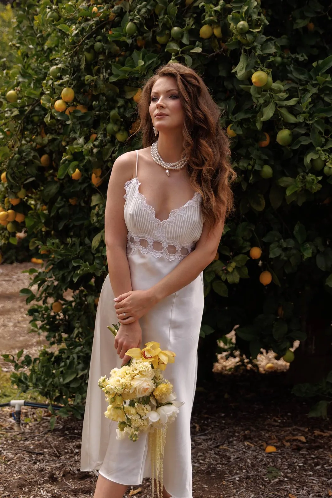 Olivia & David — citrus botanical scenography by Áurea 1618