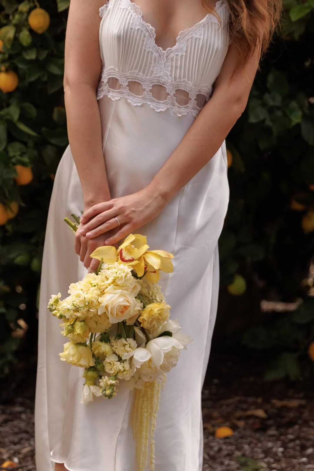 Olivia & David — citrus botanical scenography by Áurea 1618